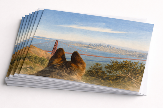 (Pack of 6) Personalized Greeting Cards